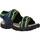 Sapatos Rapaz Sandálias Geox JR SANDAL STRADA A Verde