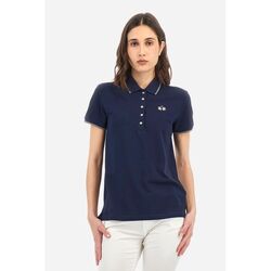 Textil Mulher T-shirts e Pólos La Martina WAP004 PK001-07017 NAVY Azul