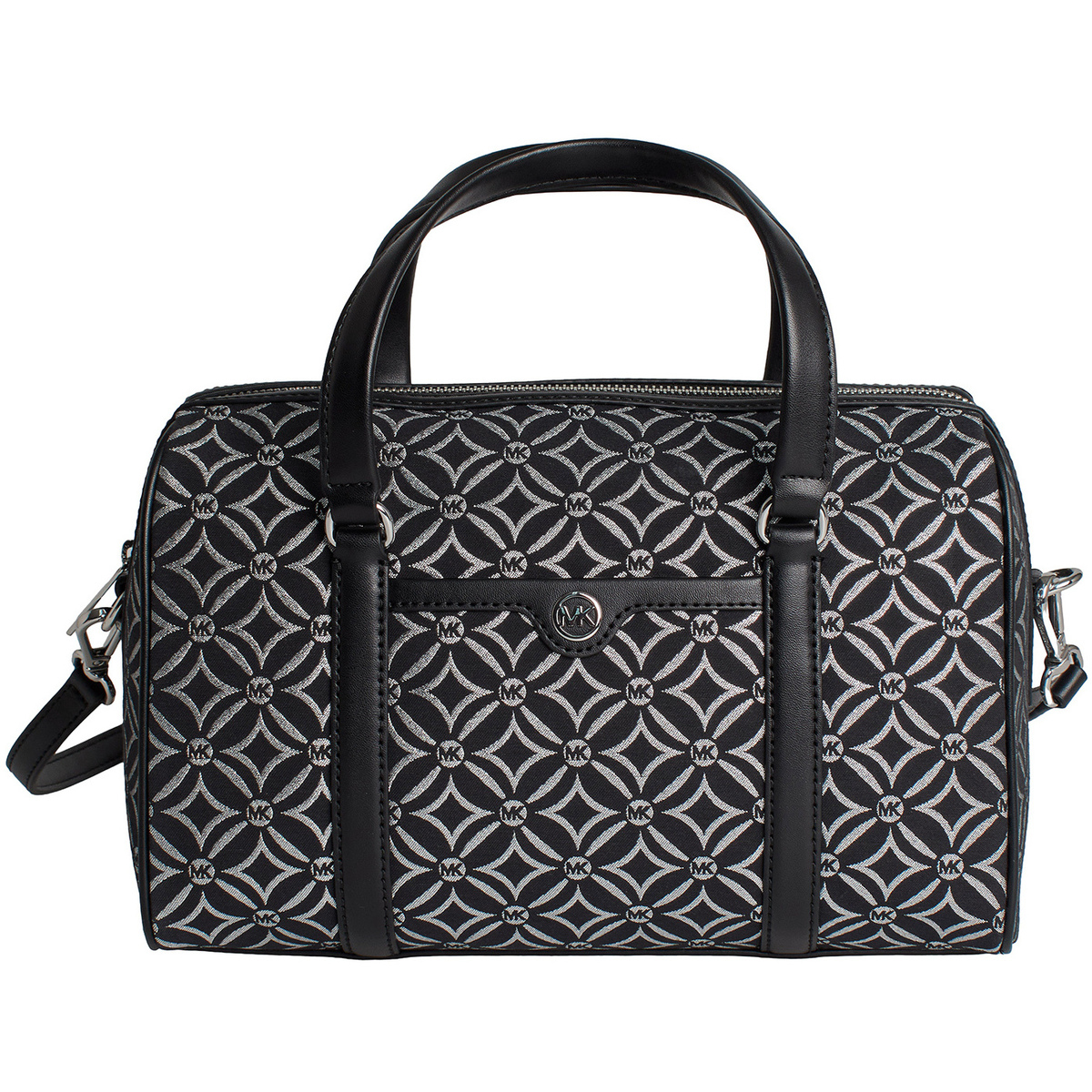 Malas Mulher Bolsa de ombro MICHAEL Michael Kors 35F4STFS6J-BLACK-SILVER Multicolor