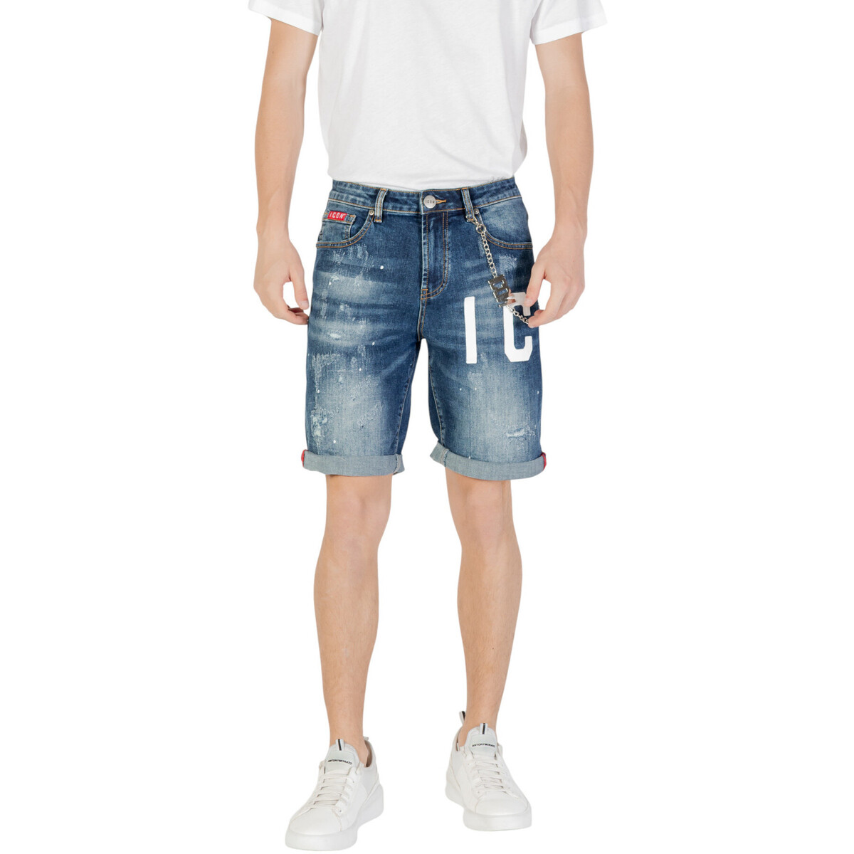 Textil Homem Shorts / Bermudas Icon ICUS2S5D013 Azul