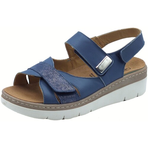 Sapatos Mulher Sandálias Grunland MOLL SE0148 Azul