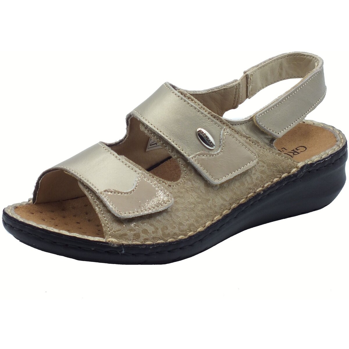 Sapatos Mulher Sandálias Grunland DAMI SE0147 Prata