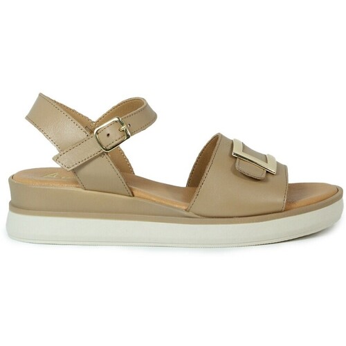Sapatos Mulher Sandálias Aplauso SANDALIAS DE GEL PARA MUJER 14596  TAUPE Bege