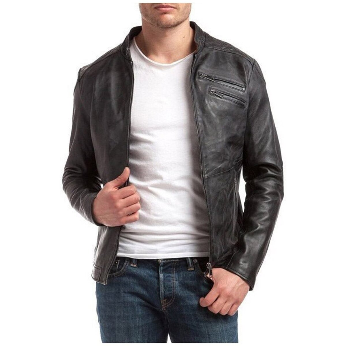 Textil Homem Jaquetas Le Temps des Cerises LANCE__VINTAGE_BLACK Preto