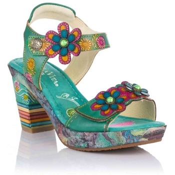 Sapatos Mulher Escarpim Laura Vita NELLAO 05 Verde