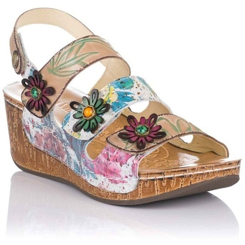 Sapatos Mulher Escarpim Laura Vita DINO 32 Bege