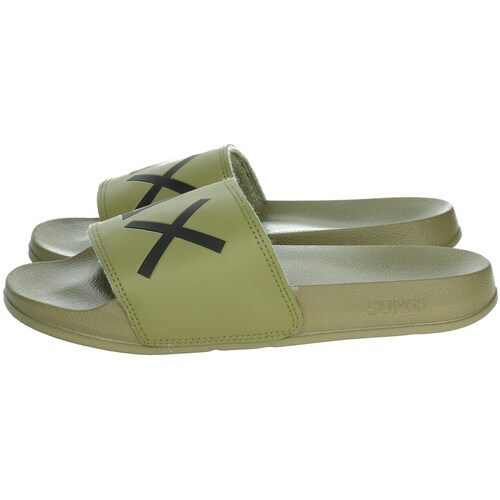 Sapatos Homem chinelos Sun68 X35102 Verde