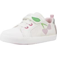 Sapatos Rapariga Sapatilhas Geox B KILWI GIRL Branco