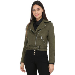 Textil Mulher Casacos/Blazers La Modeuse 33689_P153385 Cáqui