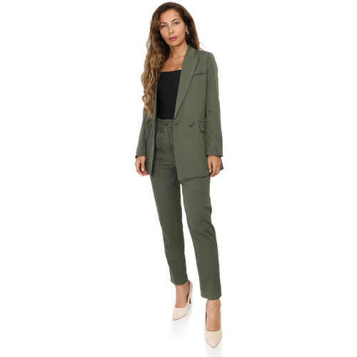 Textil Mulher Todos os fatos de treino La Modeuse 68583_P159942 Cáqui