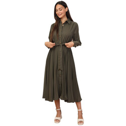Textil Mulher Vestidos La Modeuse 71301_P167542 Cáqui