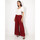 Textil Mulher Calças La Modeuse 71630_P168414 Bordô