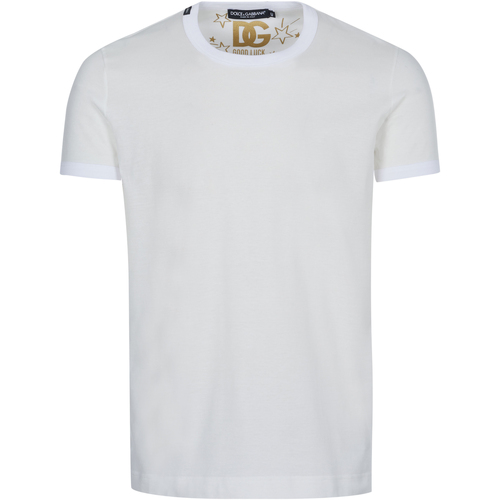 Textil Mulher T-Shirt mangas curtas D&G  Branco