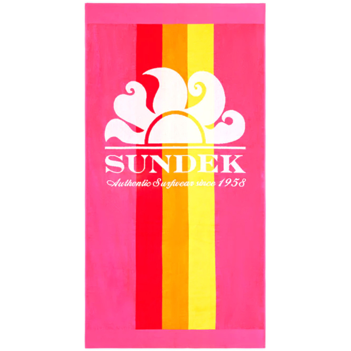 Casa Toalha de praia Sundek  Rosa