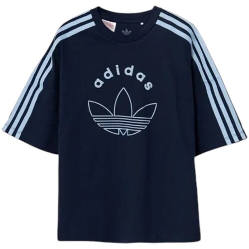 Textil Rapaz T-Shirt mangas curtas adidas Originals IZ4549 Azul