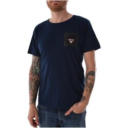 Textil Homem T-Shirt mangas curtas Georges Rech GRT-3 Azul
