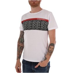 Textil Homem T-Shirt mangas curtas Georges Rech GRT-6 Branco