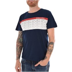 Textil Homem T-Shirt mangas curtas Georges Rech GRT-6 Azul