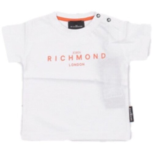 Textil Rapaz T-Shirt mangas curtas John Richmond RIP25014TS Branco