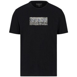 Textil Homem T-Shirt mangas curtas Guess M5GI19J1314JBLK 
