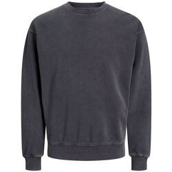 Textil Homem Sweats Jack & Jones 12268273 CHARGE FADED CREW-CASTELROCK Cinza