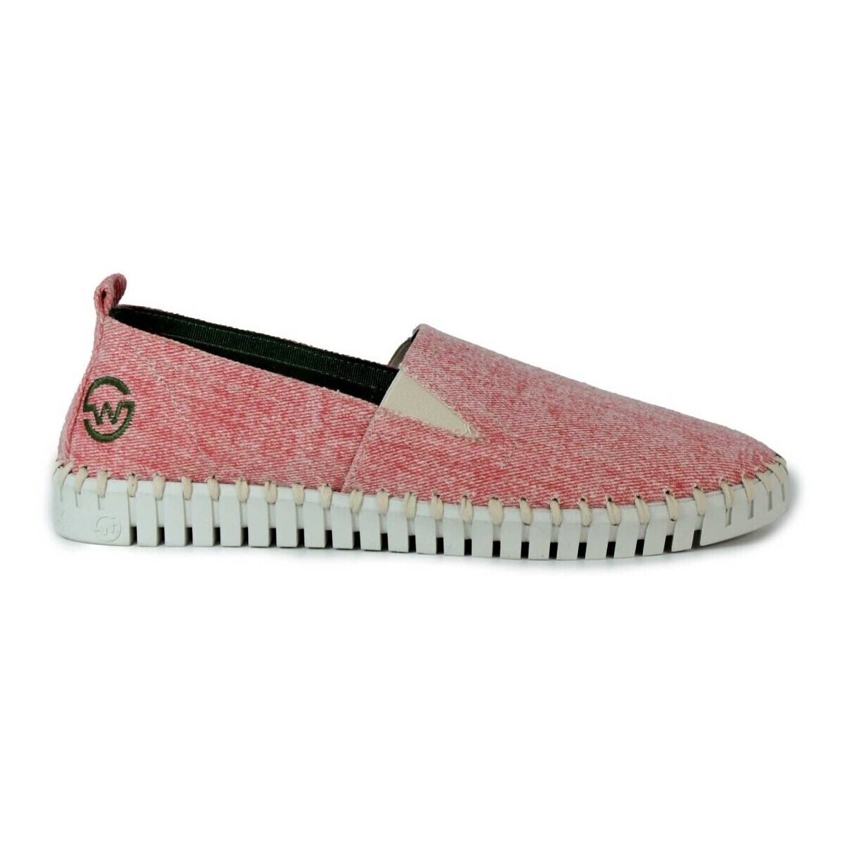 Sapatos Homem Calçado de segurança Slowwalk MOCASINES PARA HOMBRE EN COLOR ROJO Vermelho