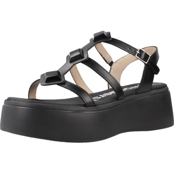 Sapatos Mulher Sandálias Wonders A3703 Preto