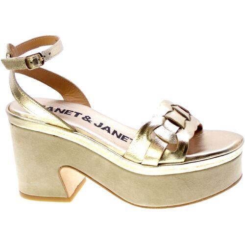 Sapatos Mulher Sandálias Janet&Janet 145221 Ouro