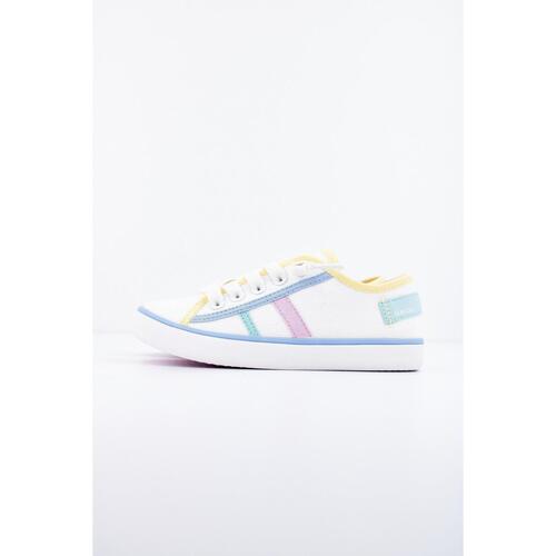 Geox J GISLI G.F CANVAS Branco