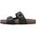 Sapatos Homem Sandálias Geox U SANDAL GHITA Preto