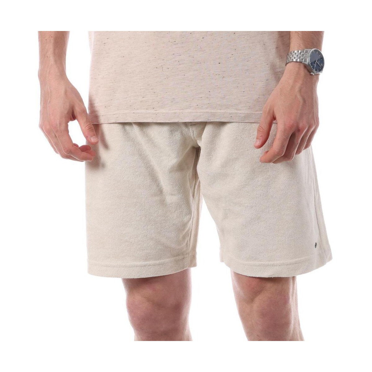 Textil Homem Shorts / Bermudas Teddy Smith  Bege