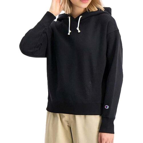 Textil Mulher Sweats Champion  Preto