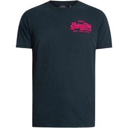 Textil Homem T-Shirt mangas curtas Superdry 259890 Azul