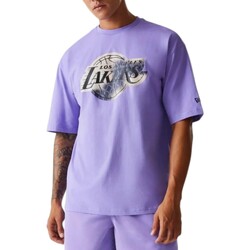Textil Homem T-Shirt mangas curtas New-Era 60667763 Violeta