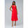 Textil Mulher Vestidos Salsa 21009470-720-11-1 Vermelho