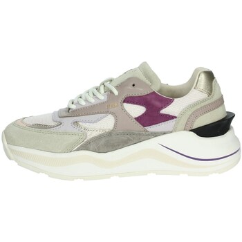 Sapatos Mulher Sapatilhas de cano-alto Date W411-FG-DR-PK Rosa