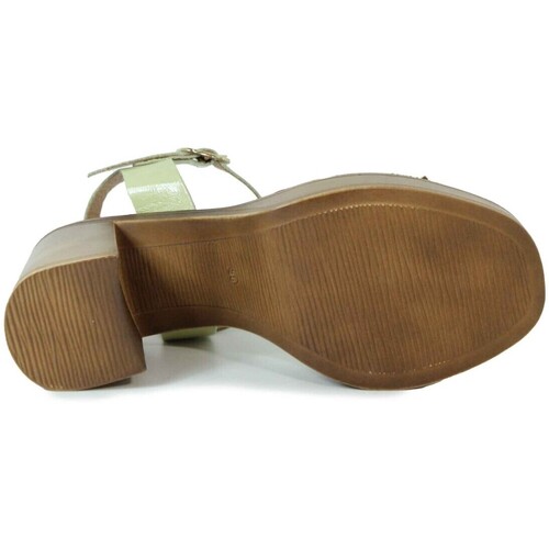Miswear SANDALIAS DE PLATAFORMA MODERNAS 922  VERDE Verde