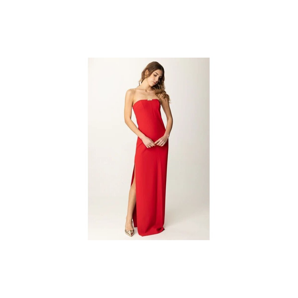Textil Mulher Vestidos Elisabetta Franchi ABR4652E2-CG5 Vermelho