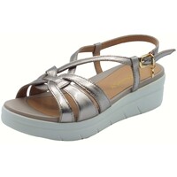 Sapatos Mulher Sandálias Stonefly 222538 Aqua Lamin Ated Teak Castanho