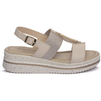 Sapatos Mulher Sandálias Valleverde ECRU Bege