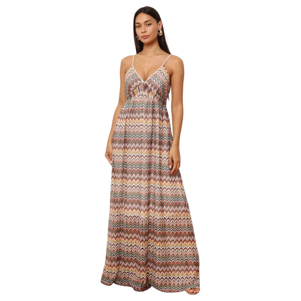 Textil Mulher Vestidos La Modeuse 75217_P177670 Verde