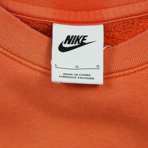 Nike Sweat Homme Orange Laranja