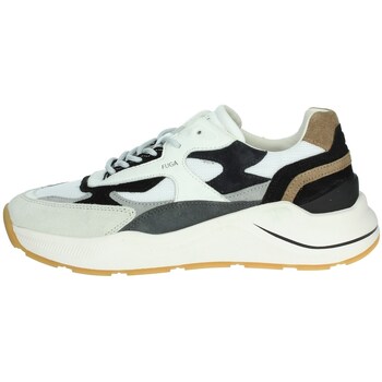 Sapatos Homem Sapatilhas de cano-alto Date M411-FG-CL-WI Branco
