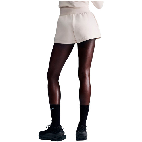 Nike W NSW PHNX FLC HR SHORT Bege