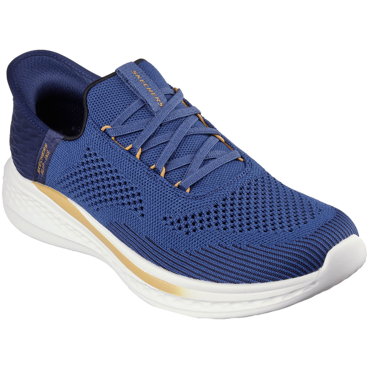 Sapatos Homem Sapatilhas Skechers Slade-Quinto 210810-BLU Blue Azul