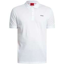 Textil Homem Polos mangas curta BOSS Camisa Polo Donos222 Branco