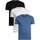 Textil Homem T-Shirt mangas curtas BOSS Pacote com 3 camisetas Crew Lounge Multicolor