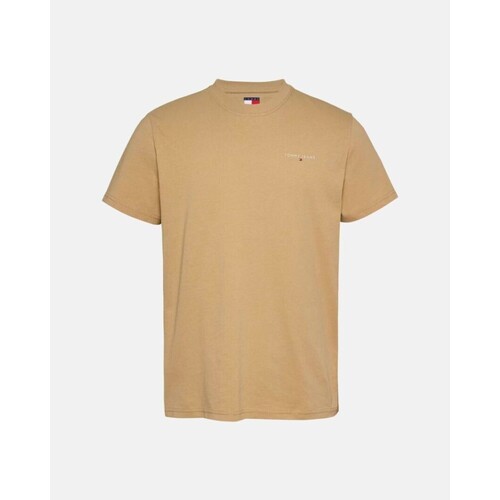 Textil Homem T-Shirt mangas curtas Tommy Hilfiger DM0DM21188 Castanho