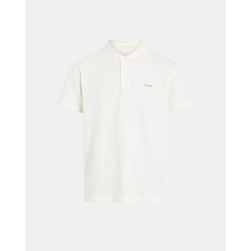 Textil Homem T-Shirt mangas curtas Calvin Klein Jeans J30J327534 Bege