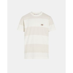 Textil Homem T-Shirt mangas curtas Calvin Klein Jeans J30J327100 Bege